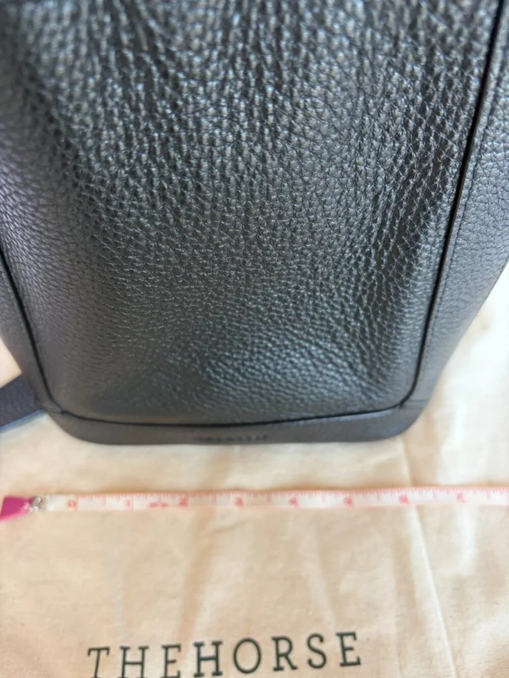 The Horse Alexie Tote in Black EUC